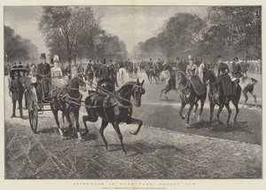 Afternoon in Hyde Park, Rotten Row